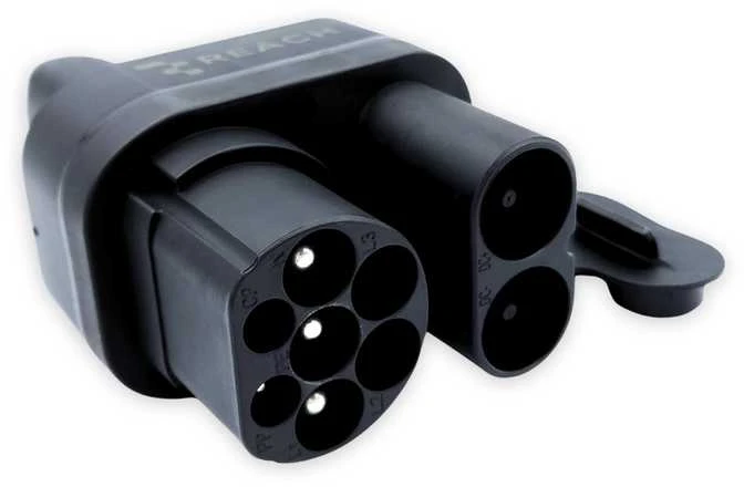 Adapteris Reach CCS2-Tesla NACS/AC+DC