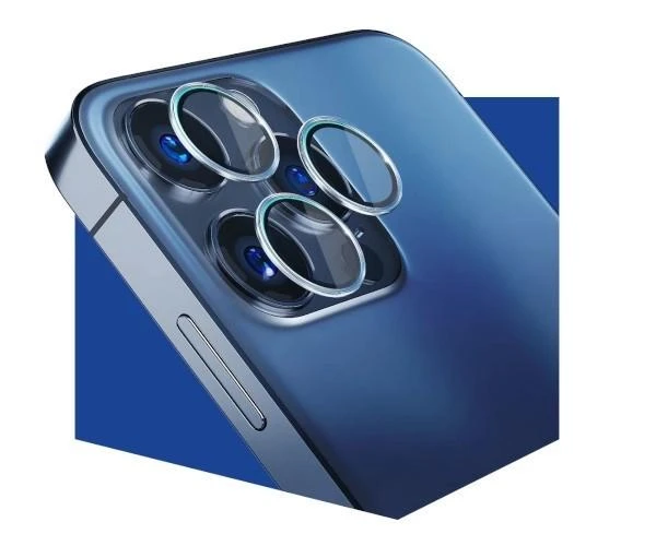 Apsauginis stikliukas kamerai 3mk Lens Pro Apple iPhone 14 Pro/14 Pro Max sidabrinis