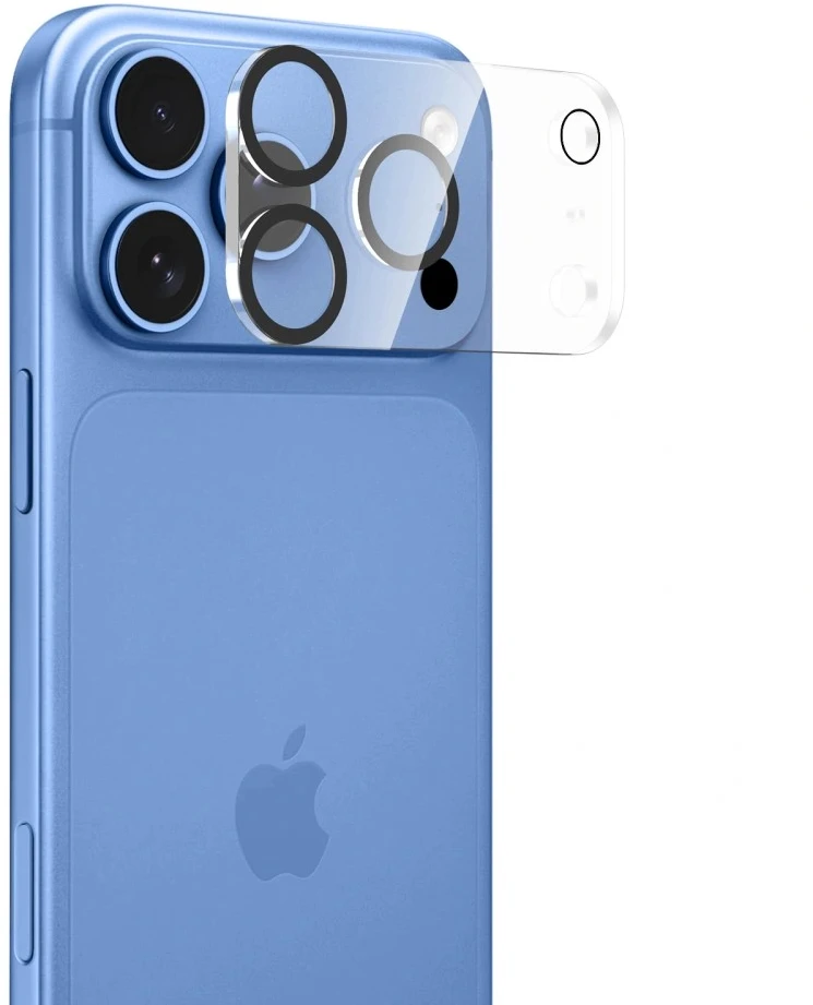 Tech-Protect Cam Fit+ fotoaparato dangtelis, skirtas iPhone 18 Pro Max – skaidrus