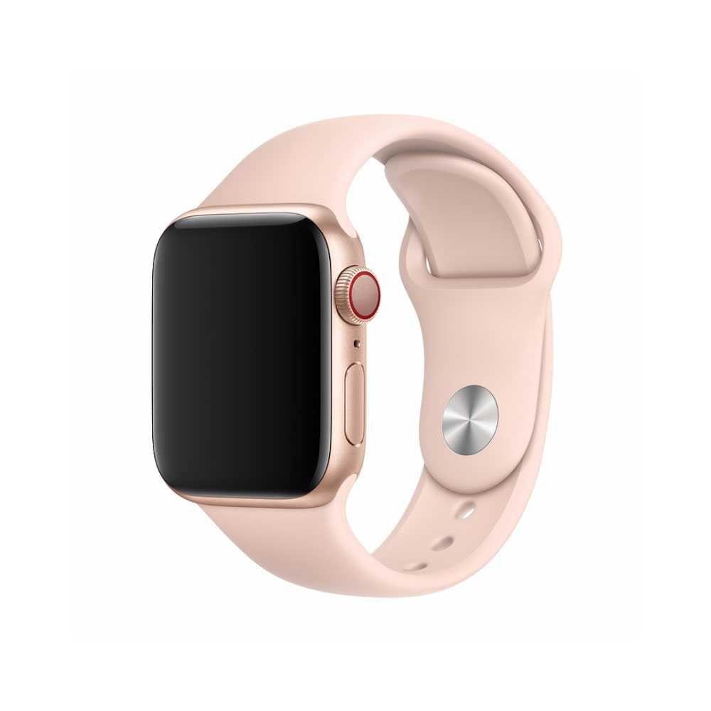 Apyrankė Devia Deluxe 40mm Apple Watch rausvo smėlio spalvos