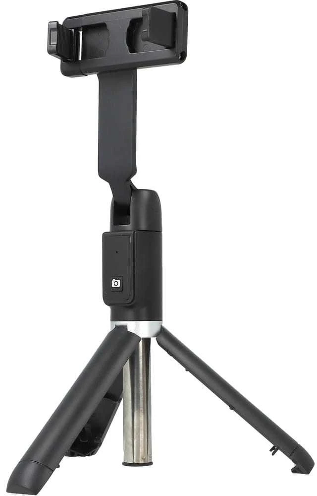 Samsung C&T selfie stick + trikojis su Bluetooth nuotolinio valdymo pulteliu juodas