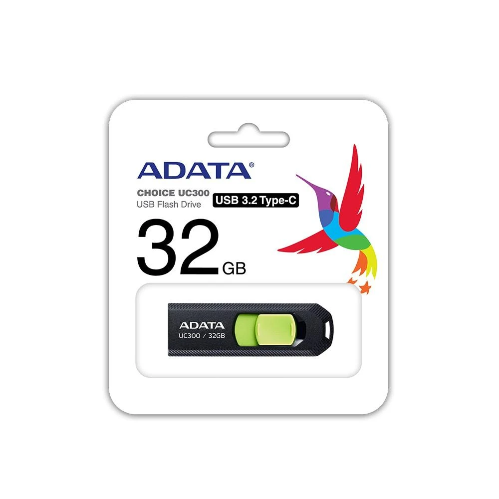 ADATA DUOMENYS | „FlashDrive“ | UC300 | 32 GB | USB 3.2 Gen 1 | Judas