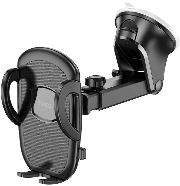 Automobilinis telefono laikiklis Hoco H9 (dashboard) juodas