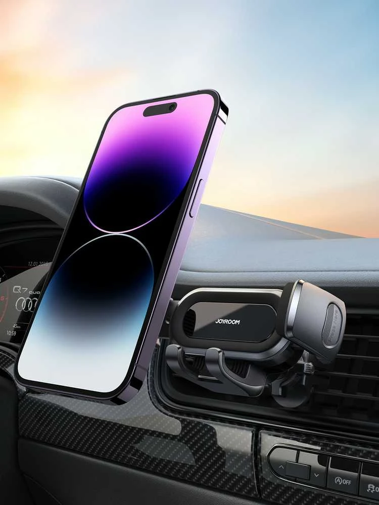 Automobilinis telefono laikiklis Joyroom JR-ZS351 (air vent) juodas