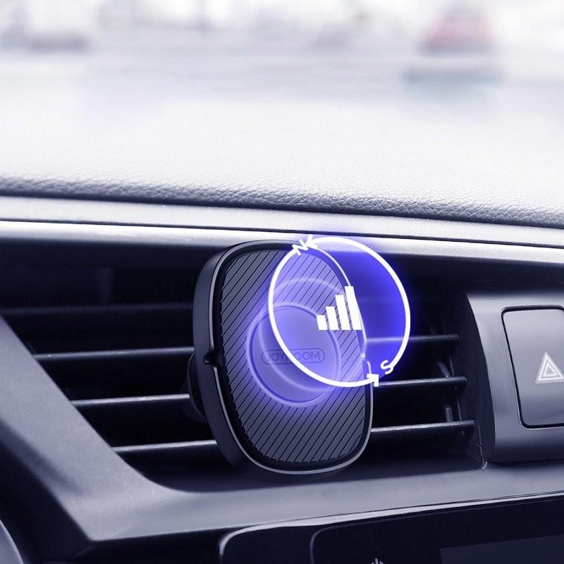 Automobilinis telefono laikiklis Joyroom JR-ZS202 (air vent) magnetinis juodas