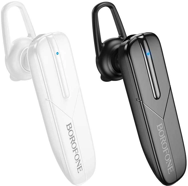 Borofone ausinė Bluetooth BC36 Lucky baltos spalvos