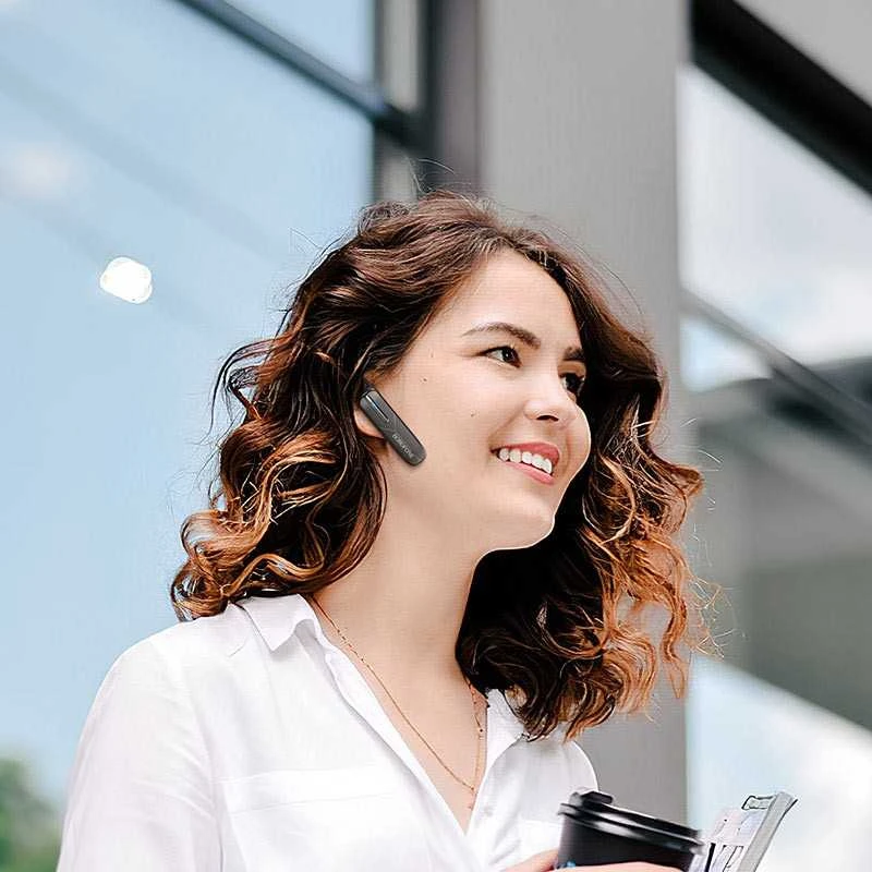 Borofone Bluetooth laisvų rankų įranga BC36 Lucky juodos spalvos