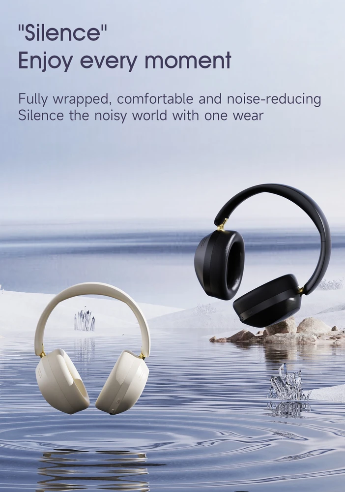 Dudao X22 Max Belaidės Ant ausų uždedamos Bluetooth Ausinės with ANC - Juodas