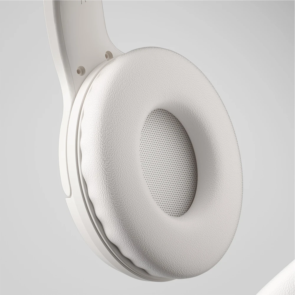 Dudao X22Pro on-ear belaidės Bluetooth 5.3 ausinės – baltos spalvos