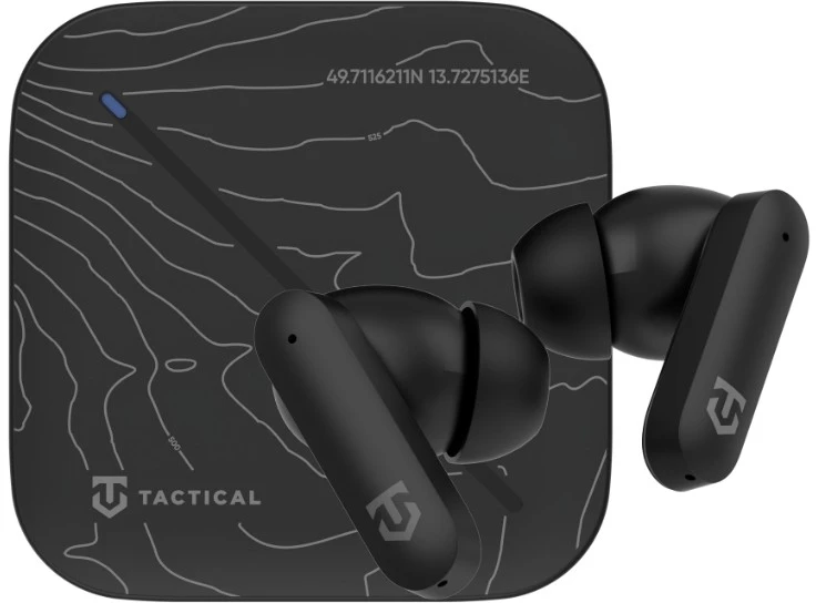Belaidės ausinės Tactical StrikePods Bahna CrudeOil