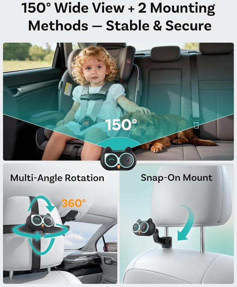 Ottocast CA520-T Cabin Care CarPlay juodas