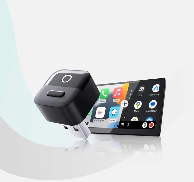 Belaidis CarPlay/Android Auto adapteris Ottocast Mini Pico juodas CA525-T