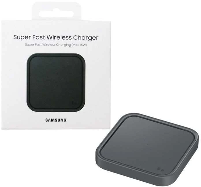 Samsung EP-P2400BBEGEU Itin greitas belaidis įkroviklis (Tamsiai pilkas)