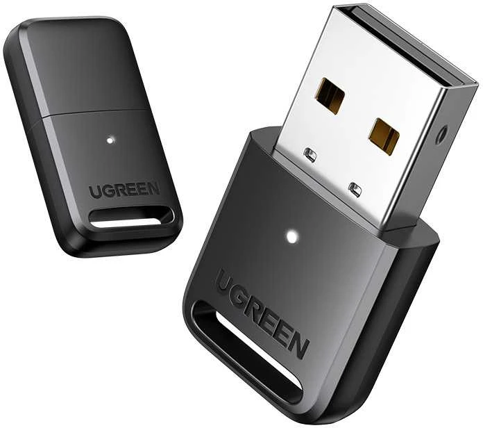 Ugreen CM591 Bluetooth adapteriai - 2 vnt. kampinis vaizdas