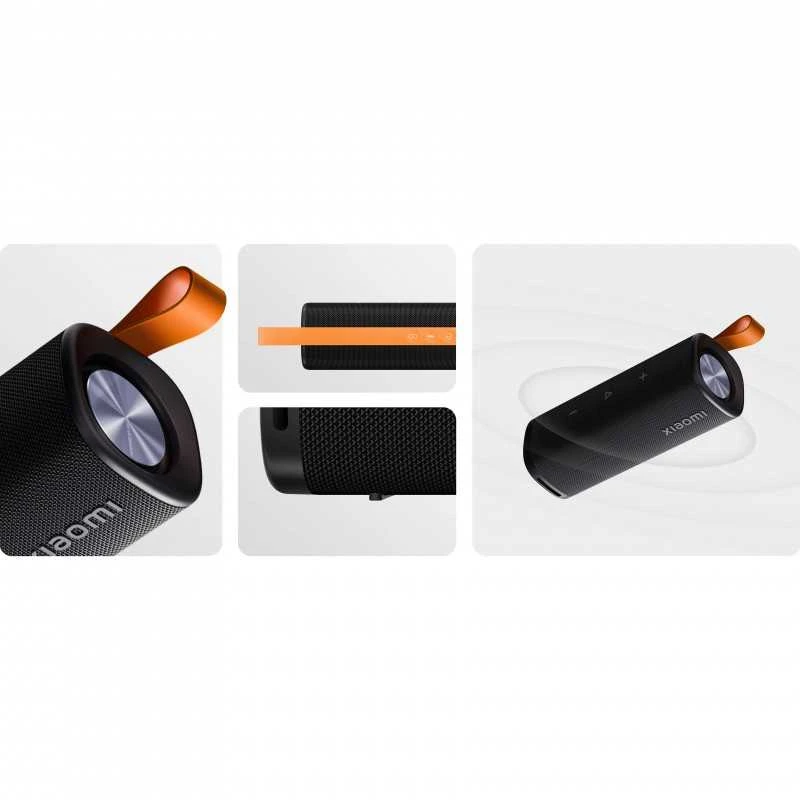 Nešiojama kolonėle Xiaomi Sound Outdoor, juodos spalvos