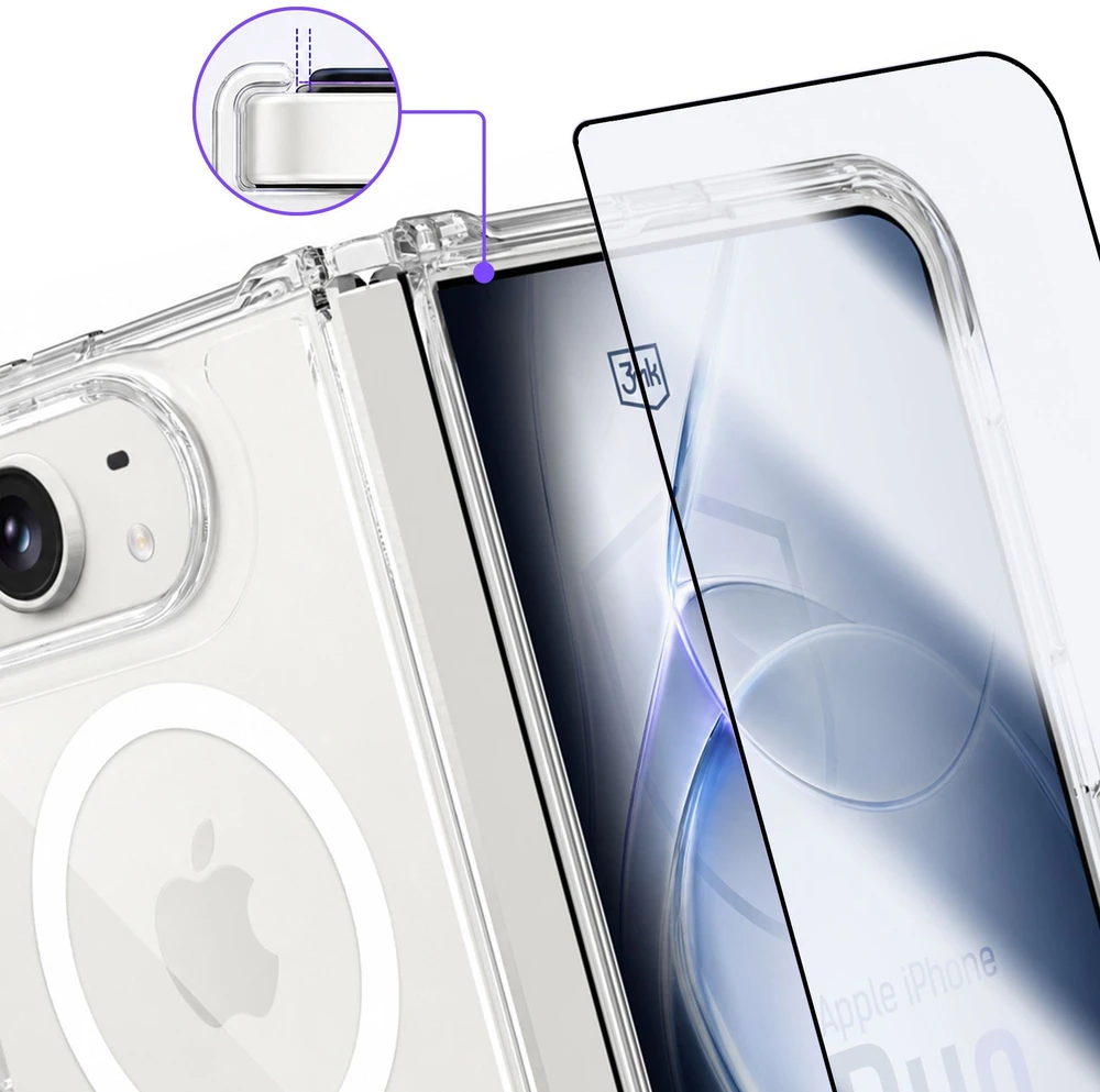 Dėklas 3mk Armor MagCase Apple iPhone Duo