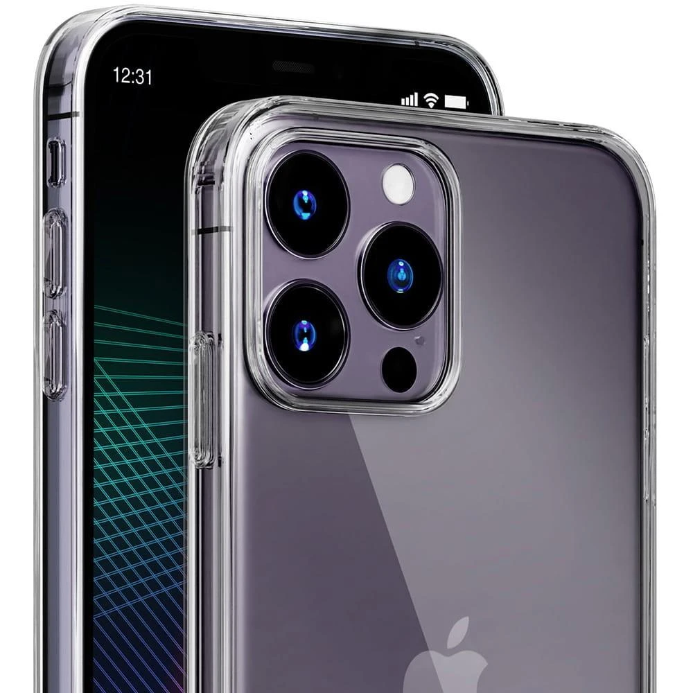 3MK iPhone 13 Pro Max, TPU, skaidrus, skaidrus telefono dėklas
