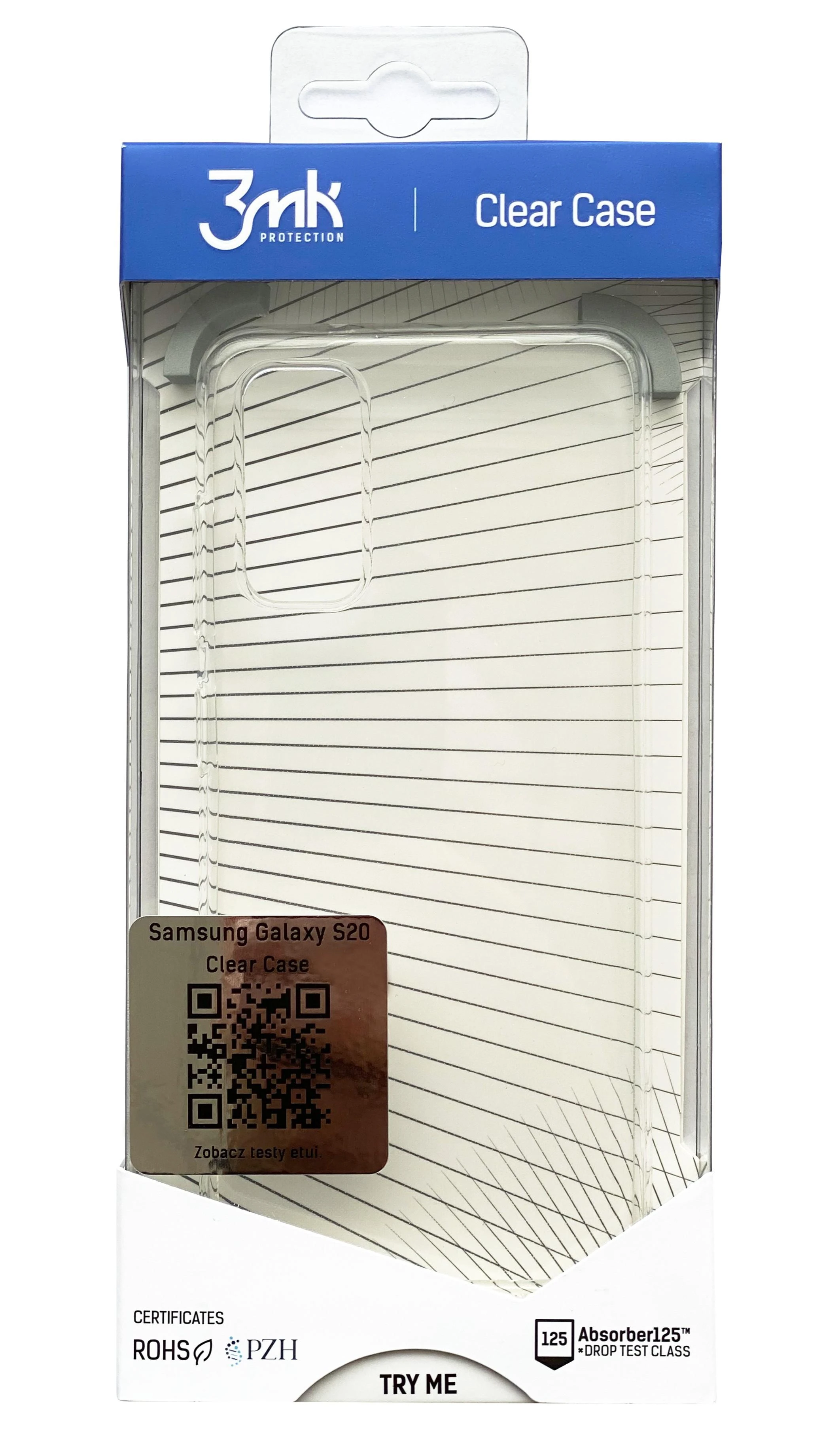 Dėklas 3mk Clear Case 1,2mm Samsung S906 S22 Plus 5G