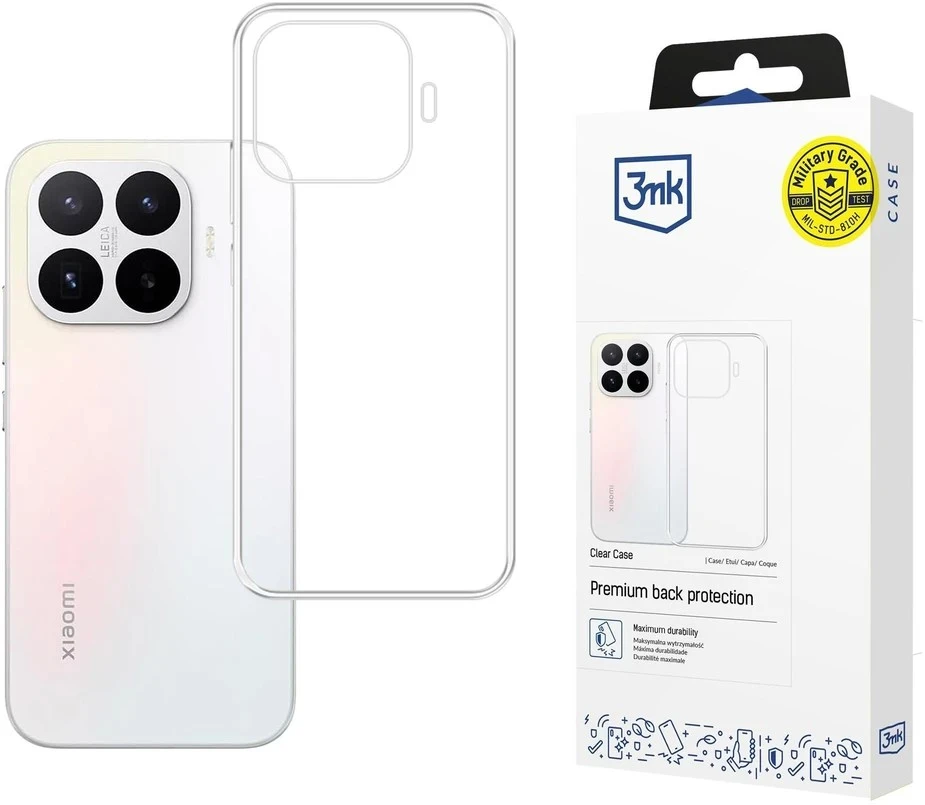Dėklas 3mk skaidrus dėklas 1,2mm Xiaomi 17T Pro