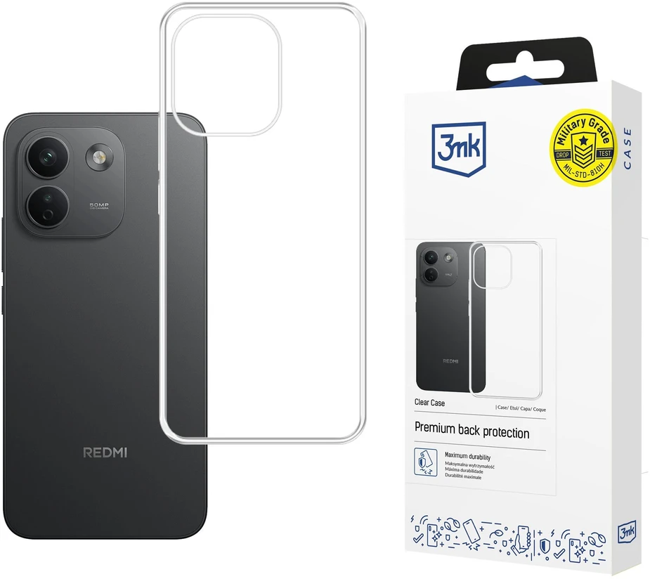 3Mk Protection Redmi Note 17 Pro Max 5G/ Note 17 Pro+ 5G - 3mk permatomas dėklas