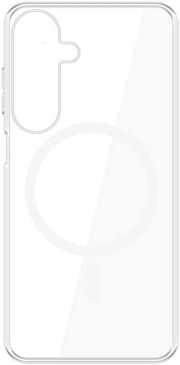 3MK MagDėklas Samsung Galaxy S25+ skaidrus MagSafe Compatible