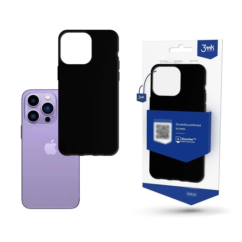 Dėklas 3mk Matt Case Xiaomi Redmi Note 12 5G juodas