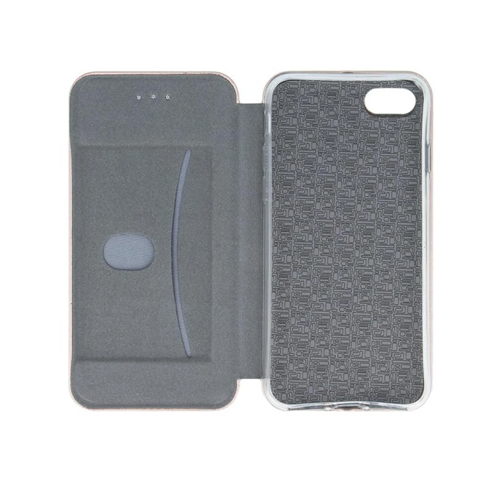 Reach Dėklas Book Elegance Apple iPhone 7/8/SE 2020/SE 2022 rožinis-auksinis