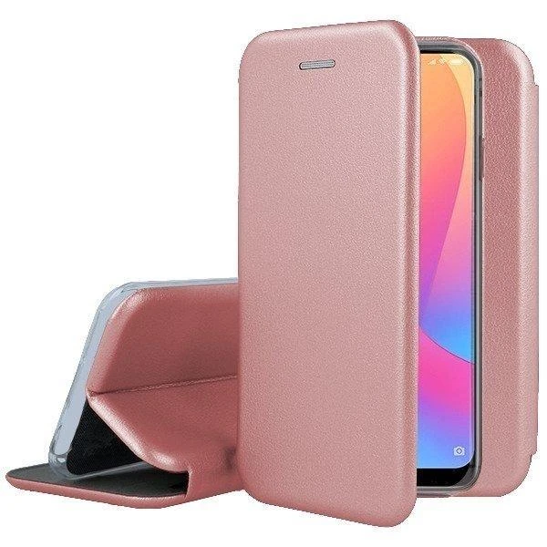 Reach Dėklas Book Elegance Apple iPhone 7/8/SE 2020/SE 2022 rožinis-auksinis