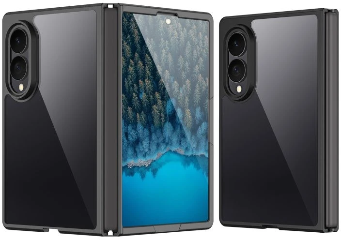 Dux Ducis Aimo dėklas Samsung Galaxy Z Fold 8 Wide – juodos spalvos