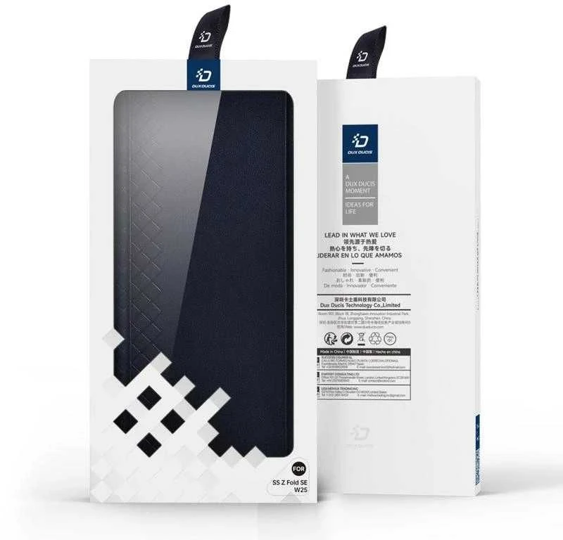 Dėklas Dux Ducis Bril Samsung F958 Z Fold SE mėlynas