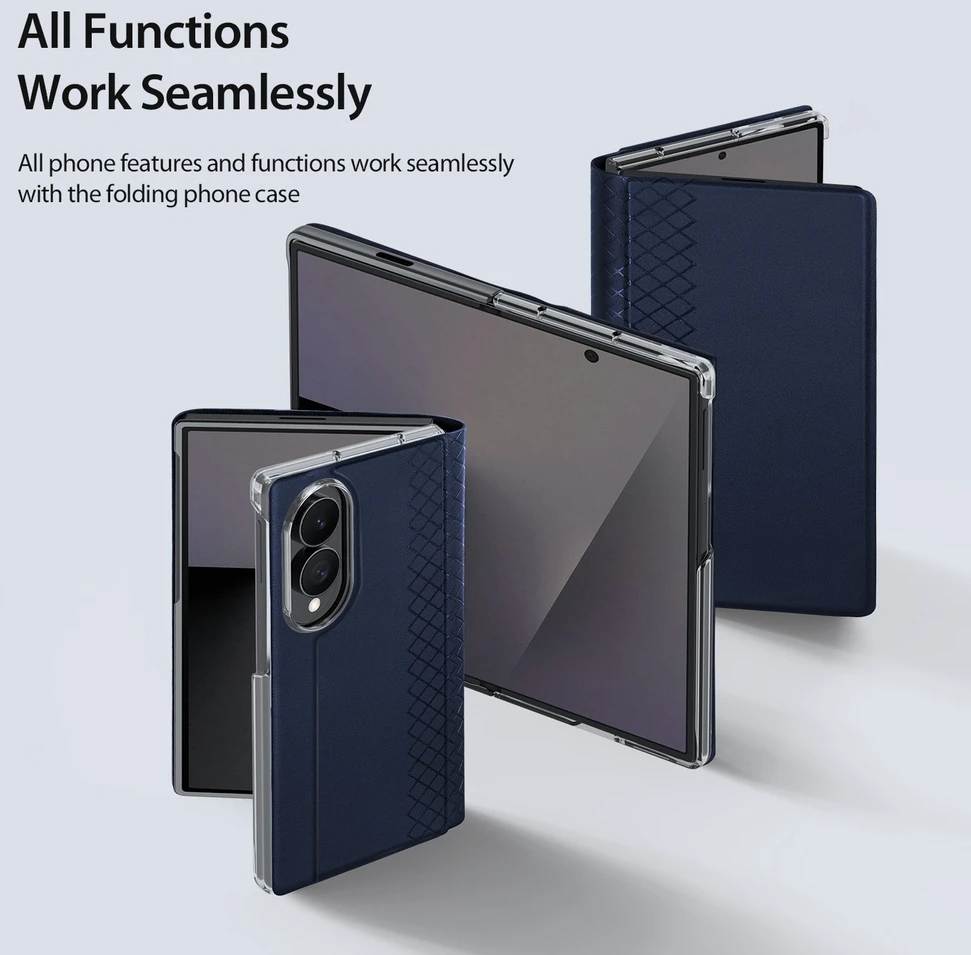Dėklas Dux Ducis Bril Samsung F971 Z Fold8 juodas
