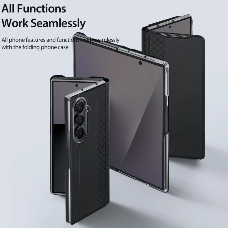 Dėklas Dux Ducis Bril Samsung F976 Z Fold8 Ultra juodas