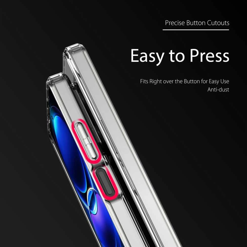 Dėklas Dux Ducis Clin Xiaomi Redmi Note 12 Pro+ 5G skaidrus