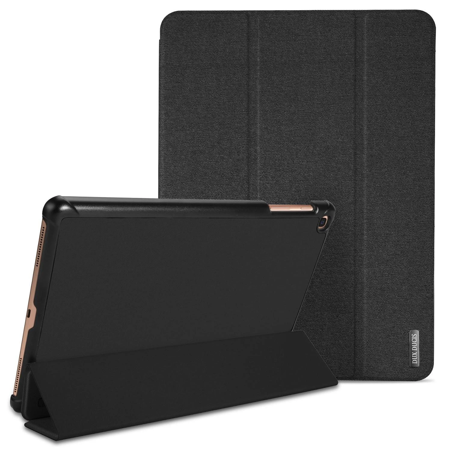 Dėklas Dux Ducis Domo Apple iPad 10.9 2022/iPad 11 2025 juodas
