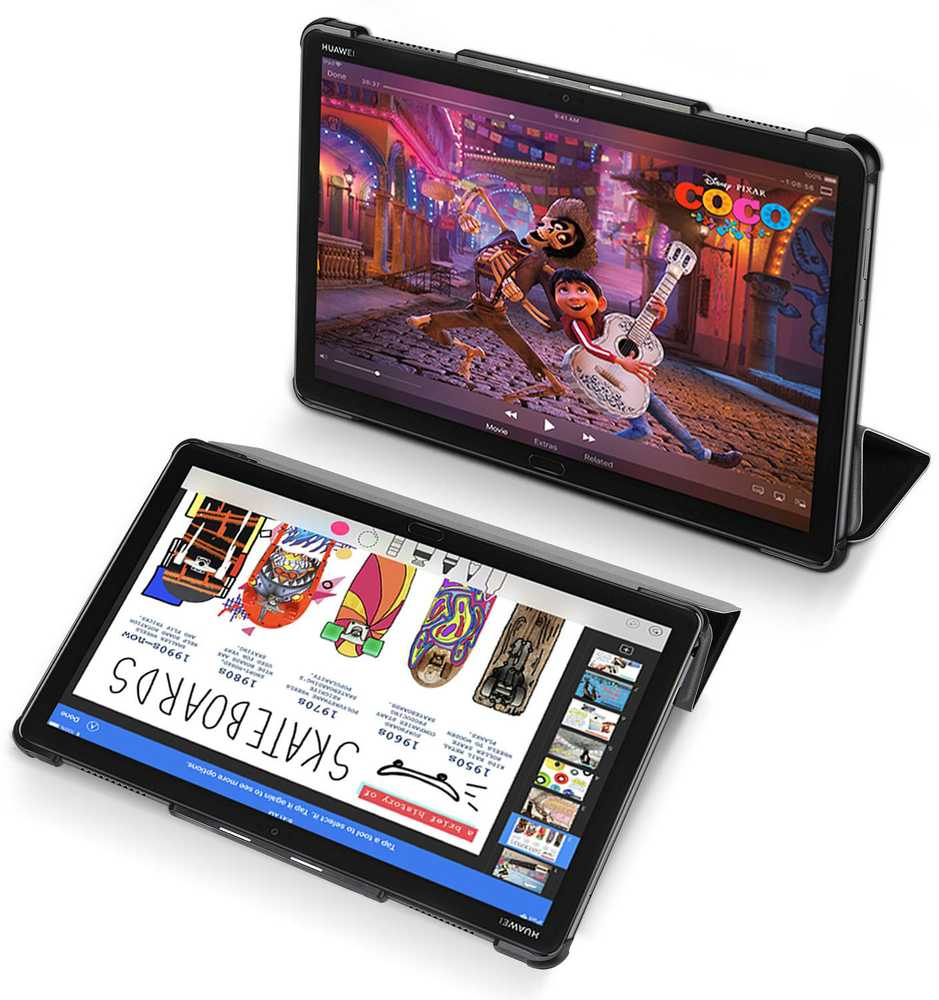 Dėklas Dux Ducis Domo Apple iPad Air 4/5/6/7/M4 2020/2022/2024/2025/2026 10.9/11 juodas