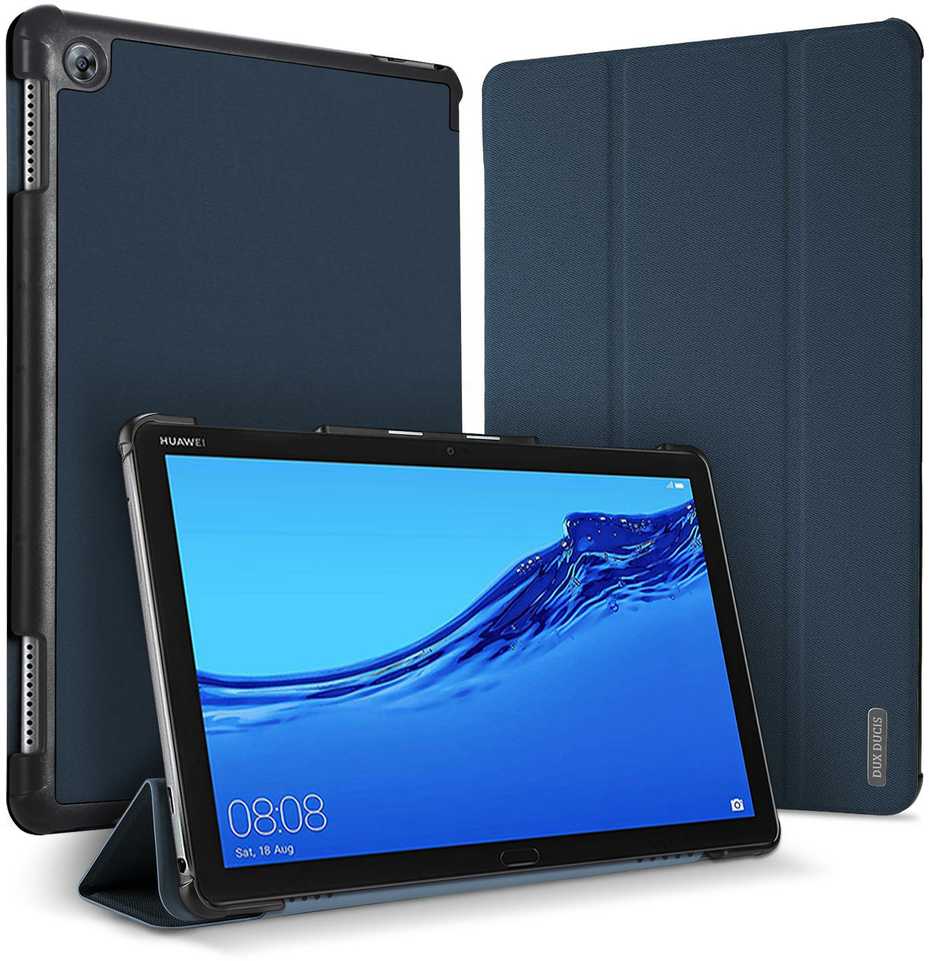 Dėklas Dux Ducis Domo Apple iPad Air 4/5/6/7/M4 2020/2022/2024/2025/2026 10.9/11 tamsiai mėlynas