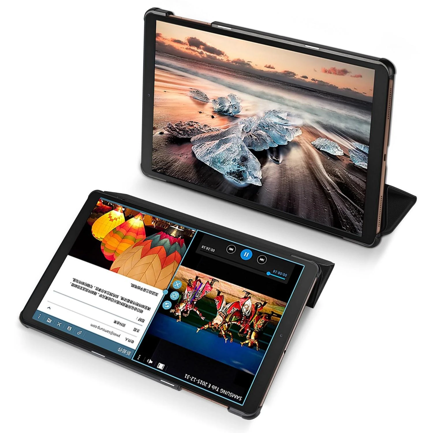 Dėklas Dux Ducis Domo Lenovo Tab M10 Plus 3rd Gen TB125FU/TB128FU/TB128XU 10.6 juodas