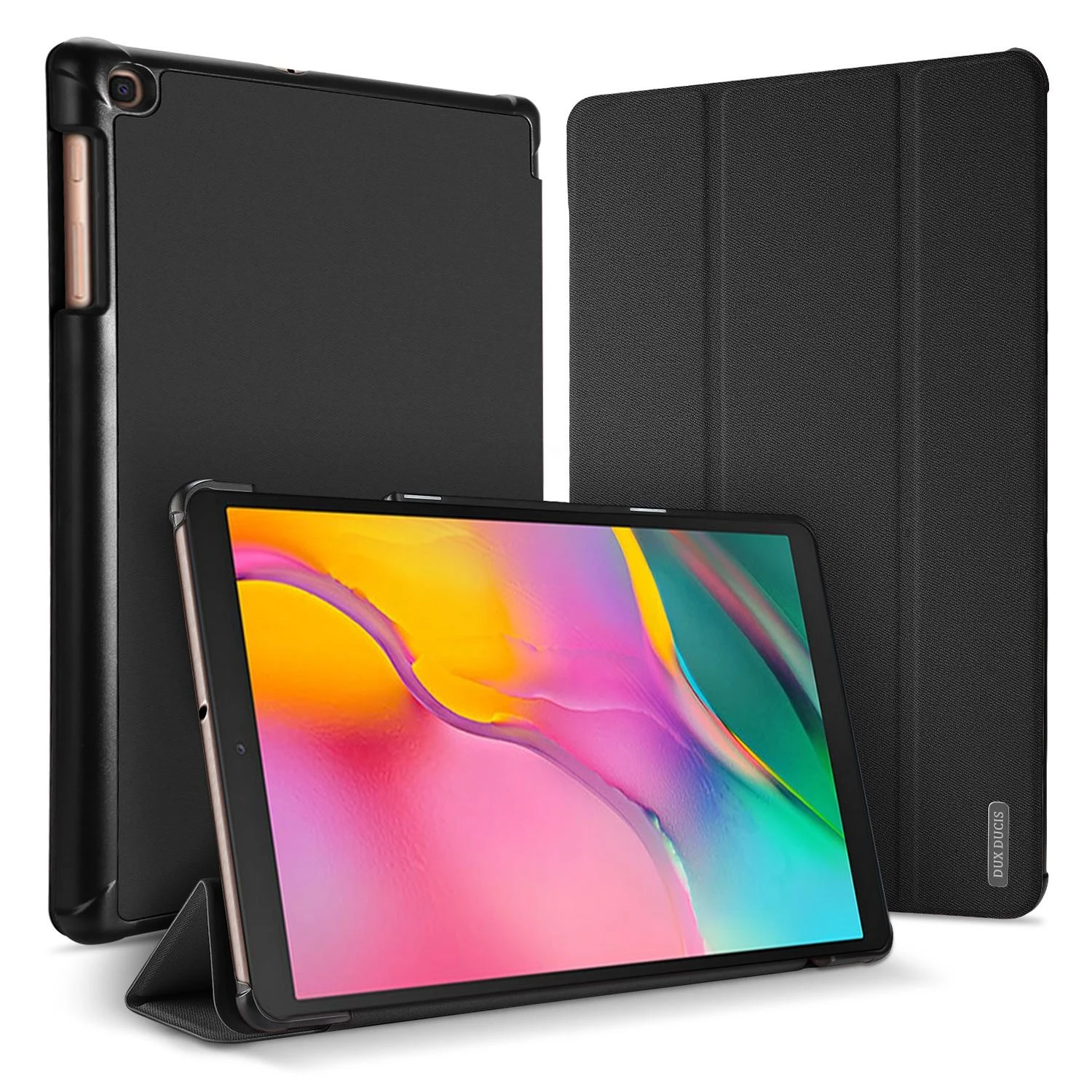 Dėklas Dux Ducis Domo Lenovo Tab M10 Plus 3rd Gen TB125FU/TB128FU/TB128XU 10.6 juodas