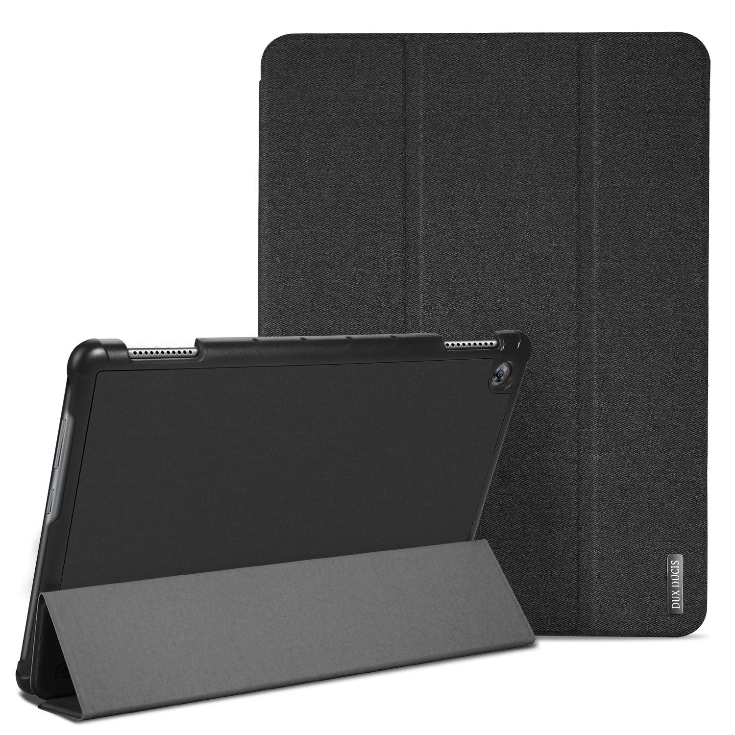 Dėklas Dux Ducis Domo Samsung X800/X806 Tab S8 Plus/T730/T736B Tab S7 FE 2021/T970/T976B Tab S7 Plus 12.4 juodas