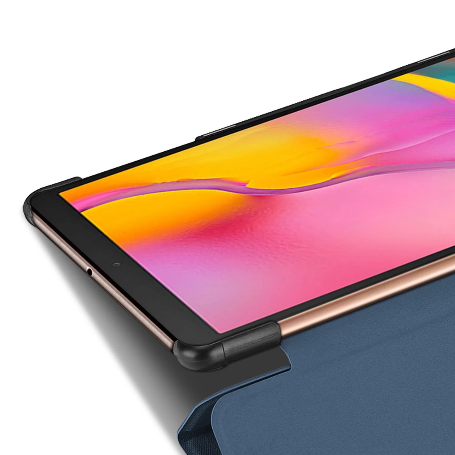 Dėklas Dux Ducis Domo Samsung X200/X205 Tab A8 10.5 2021 tamsiai mėlynas