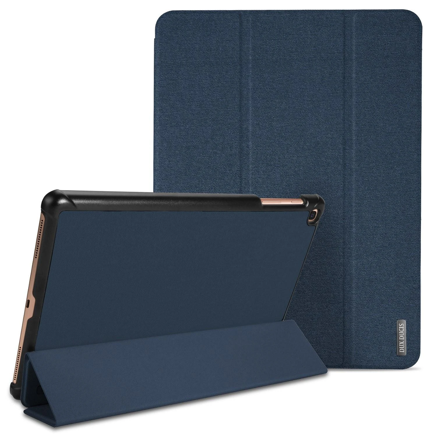 Dėklas Dux Ducis Domo Samsung X200/X205 Tab A8 10.5 2021 tamsiai mėlynas