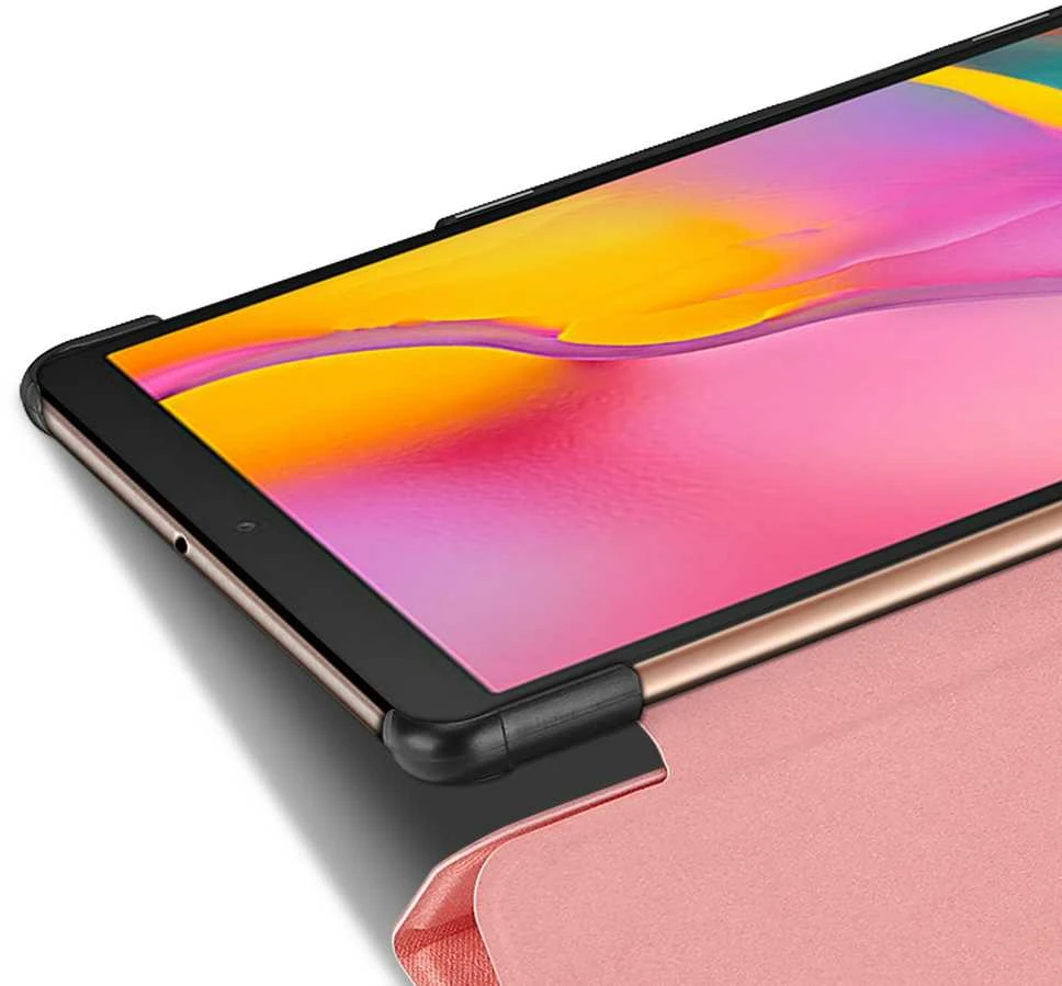 Dėklas Dux Ducis Domo Samsung X210/X215/X216 Tab A9 Plus 11.0 rožinis