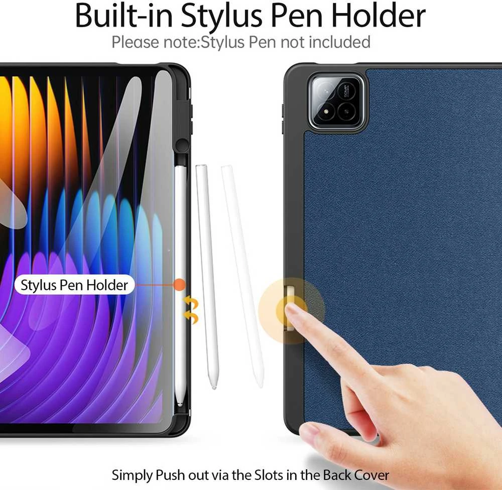 Dėklas Dux Ducis Domo Xiaomi Pad 8/7/7 Pro juodas