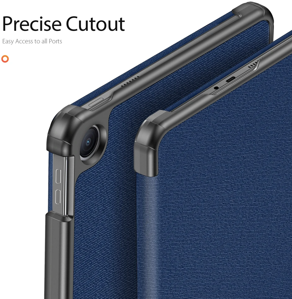 Dėklas Dux Ducis Domo Xiaomi Redmi Pad 2 SE 9.7 tamsiai mėlynas