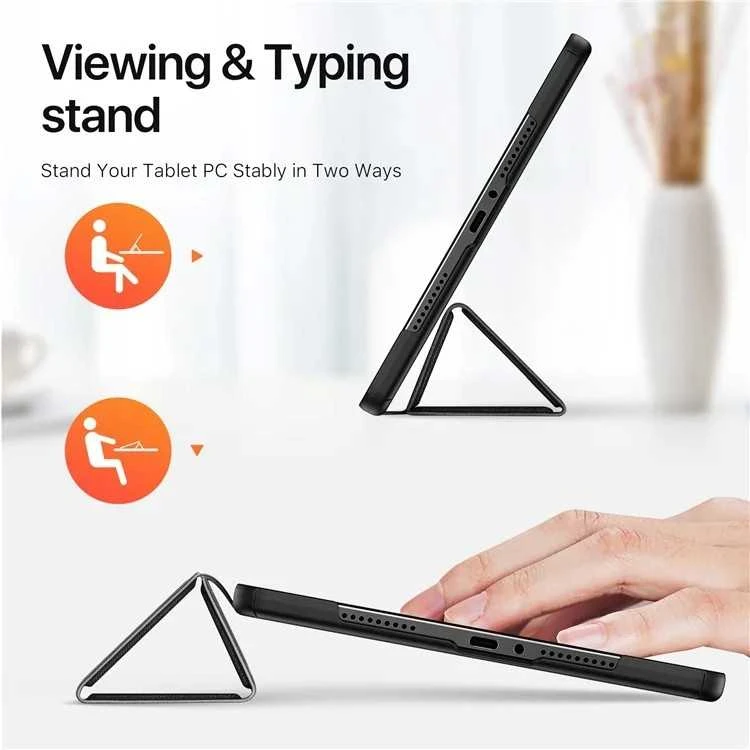 „Dux Ducis Domo“ su „Flip“ ir „Smart Sleep“, skirta „Xiaomi Redmi Pad Pro“ (4G/5G) / „Poco Pad 12.1“ – juodos spalvos
