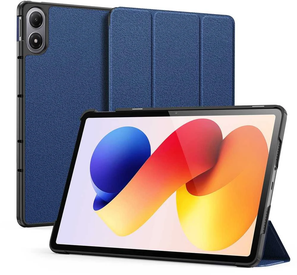 Dėklas Dux Ducis Domo Xiaomi Redmi Pad Pro 12.1/Redmi Pad 2 Pro 12.1 tamsiai mėlynas