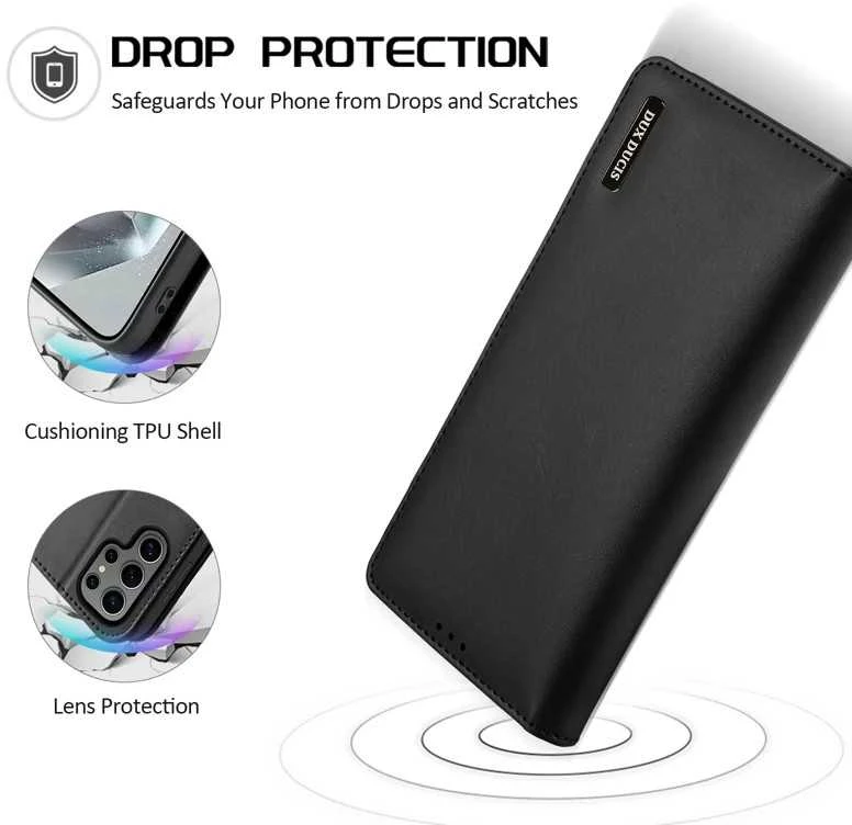 Dėklas Dux Ducis Hivo skirtas Samsung S938 S25 Ultra juodas