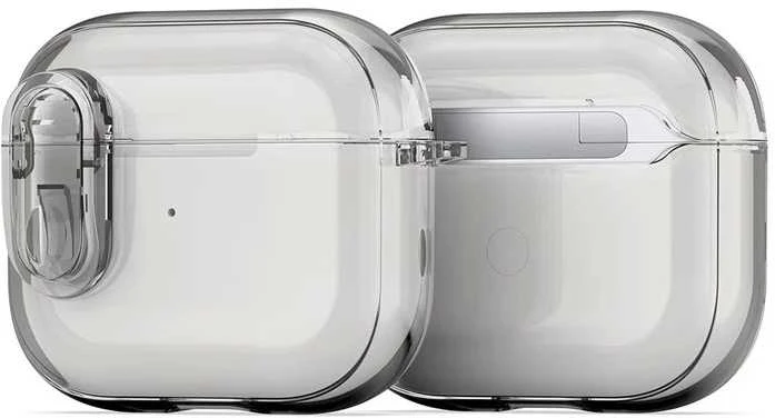 Dux Ducis PECL dėklas AirPods 3, skaidrus pilkas