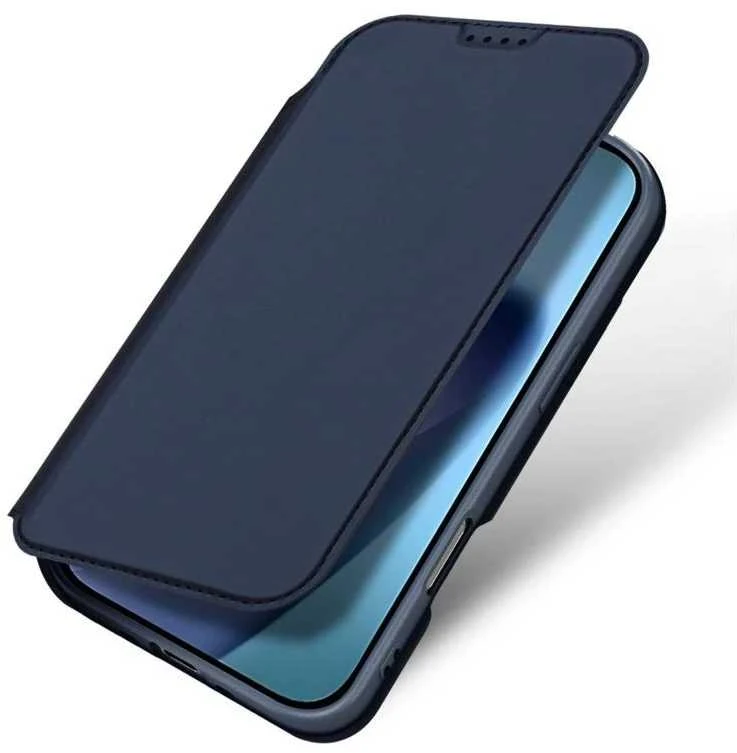 Dėklas DUX DUCIS wallet case SKIN PRO for IPHONE 17 AIR mėlynas