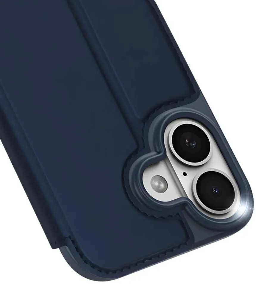 DUX DUCIS piniginės dėklas SKIN PRO, skirtas IPHONE 17, mėlynas